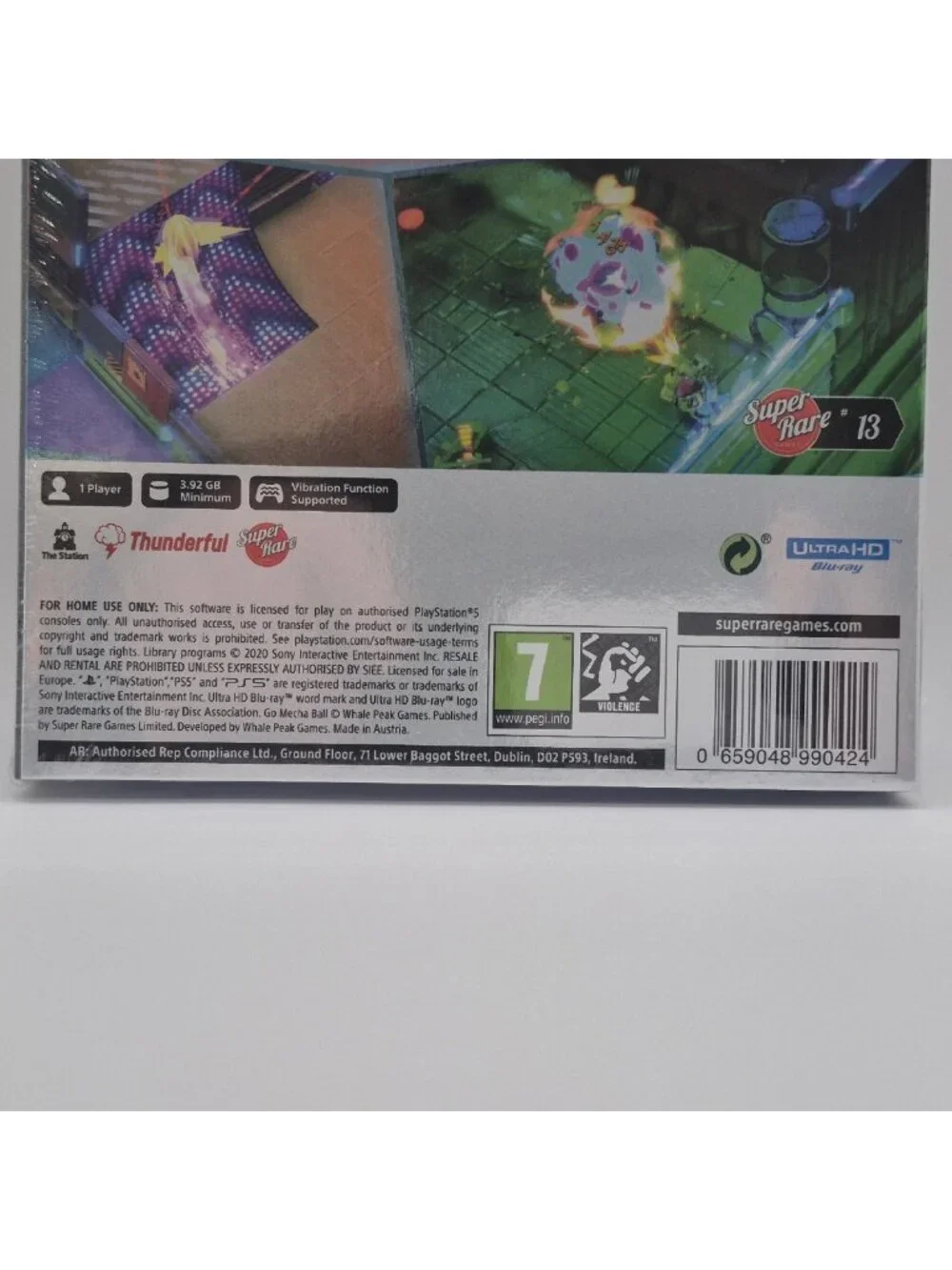 Go Mecha Ball PS5 Super Rare Games SRG #13 w/ Slipcover & Sticker New Sealed